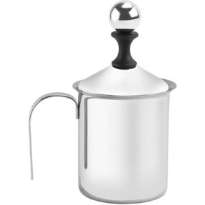TLILY Manual Milk French Coffee Maker Stainless Steel Hand Pump Foamer Handheld Jug TLILY Manual Milk French Coffee Maker Stainless Steel Hand Pump Foamer Handheld Jug