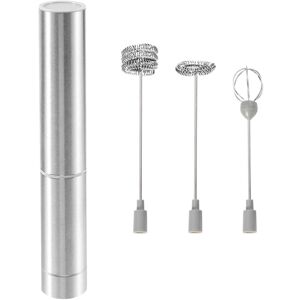 Tlily - Milk Frother Handheld Three-Layer of Whisk- Battery Operated Electric Foam Maker for Coffee, Latte, Hot Chocolate Tlily - Milk Frother Handheld Three-Layer of Whisk- Battery Operated Electric Foam Maker for Coffee, Latte, Hot Chocolate