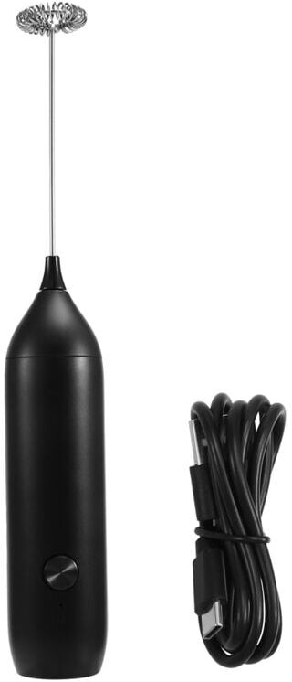 Tlily - Handheld Electric Milk Frother usb Rechargeable Mini Foam Maker Drink Mixer Whisk Beater for Coffee Latte Matcha