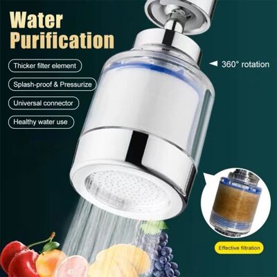OUTHWAITE Faucet-mounted Water Purifier - 360° Rotation - Effective Water Filtration OUTHWAITE Faucet-mounted Water Purifier - 360° Rotation - Effective Water Filtration