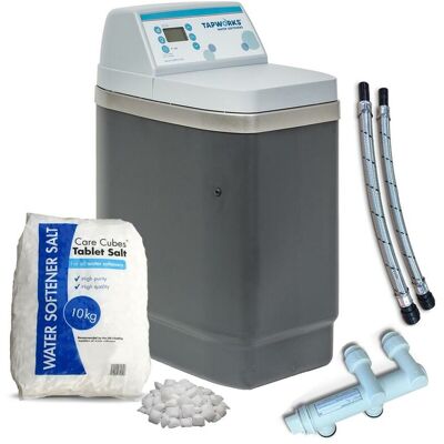 Tapworks - NSC11PRO Water Softener Easyflow Metered - Full Installation Kit + Salt Tapworks - NSC11PRO Water Softener Easyflow Metered - Full Installation Kit + Salt