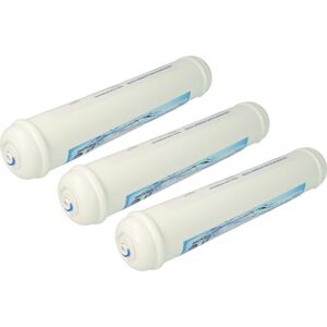 3x Fridge Water Filter compatible with lg Electronics GR-P206FLQA, GR-P206TLQ, GR-P207DLQ, GR-P207DTQ Refrigerator - Vhbw