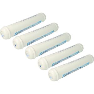 5x Fridge Water Filter compatible with lg Electronics GS3159WBFV1, GS5162AEEV, GS5162AEFV, GS5162AVEV Refrigerator - Vhbw