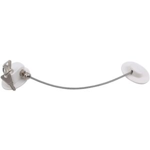 Sollbry - 2pcs Refrigerator Lock,Children's Fridge Lock,Mini Fridge Locks for Kids,Freezer Lock,Used in Refrigerator Door,Cabinet,Drawers