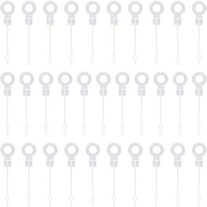 CSPARKV 30 Pieces Universal Freezer Drain Hole Plunger Plastic Cleaning Rod Refrigerator Cleaning Tool for Freezer Unblocker Refrigerator Accessories CSPARKV 30 Pieces Universal Freezer Drain Hole Plunger Plastic Cleaning Rod Refrigerator Cleaning Tool for Freezer Unblocker Refrigerator Accessories