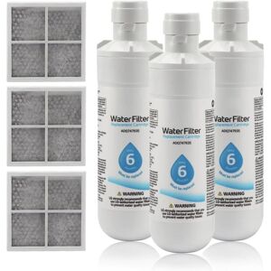 COOCHEER Refrigerator Water Filter, Refrigerator Water Filter and Air Filter, Refrigerator Water Filter and Odor Filter, Air Filter Replacement, Replacement COOCHEER Refrigerator Water Filter, Refrigerator Water Filter and Air Filter, Refrigerator Water Filter and Odor Filter, Air Filter Replacement, Replacement