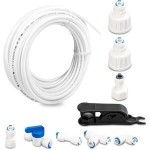 TEHTUY Refrigerator water supply hose made of POM material, universal accessory kit for water purifier, water inlet hose connector for reverse osmosis TEHTUY Refrigerator water supply hose made of POM material, universal accessory kit for water purifier, water inlet hose connector for reverse osmosis