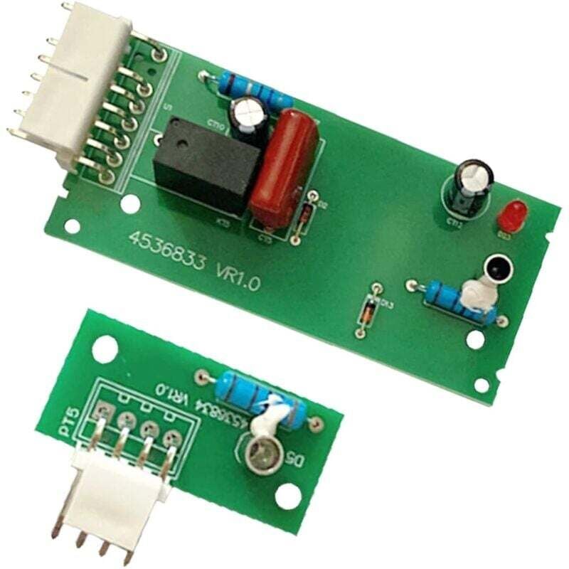 YMYNY 4389102 Refrigerator Ice Maker Sensor Control Board Kit with Whirlpool Replacement Parts W10757851 W10290817 AP5956767 W10193666 ADC9102 2198586
