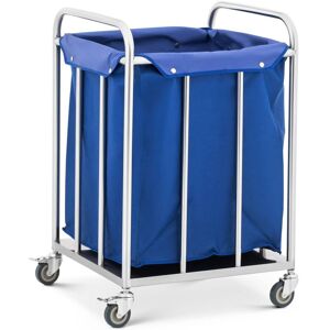 Steinberg Systems - Laundry trolley Removable laundry bag Stainless steel 60 kg