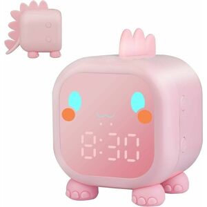 DEWDAT Children's Alarm Clock for Girls Boys Dinosaur Light Up Alarm Clock Digital Child Lamp Alarm Clock Night Light Day Night Child Kindergarten Alarm DEWDAT Children's Alarm Clock for Girls Boys Dinosaur Light Up Alarm Clock Digital Child Lamp Alarm Clock Night Light Day Night Child Kindergarten Alarm