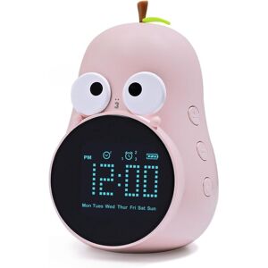 WOIYIC Children's Light-Up Alarm Clock, Cute Bulb, Creative Bedside Lamp, Programmable Night Light with Snooze and Wake-Up Function, for Girls, Boys, and WOIYIC Children's Light-Up Alarm Clock, Cute Bulb, Creative Bedside Lamp, Programmable Night Light with Snooze and Wake-Up Function, for Girls, Boys, and