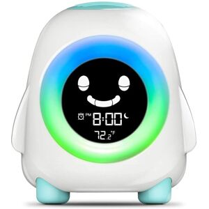 Tlily - Kids Alarm Clock, Clock for Kids, Ready to Wake Up Sleep Trainer, Colorful Night Light, Nap Timer Tlily - Kids Alarm Clock, Clock for Kids, Ready to Wake Up Sleep Trainer, Colorful Night Light, Nap Timer