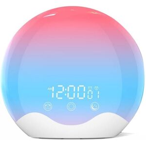 Tlily - Sunrise Alarm Clock Wake Up Light with Touch Control,Dual-Sided for Bedroom,Dual & Snooze Tlily - Sunrise Alarm Clock Wake Up Light with Touch Control,Dual-Sided for Bedroom,Dual & Snooze