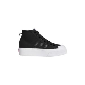 adidas Nizza Platform Mid Shoes Black  - red - Size: 42-2-3 - Gender: female