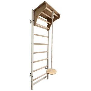 BenchK 212 W + A204 Series 2: 200 Wall Bars + Wooden Pull Up Bar + Gymnastics...