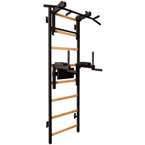 BenchK 232 Series 2: 200 Wall Bars + Steel Pull Up Bar/Barbell Holder + Dip...