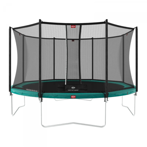 BERG Favorit Regular + Safety Net Comfort 380cm Green