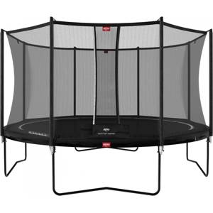 BERG Favorit Regular + Safety Net Comfort 380cm Black