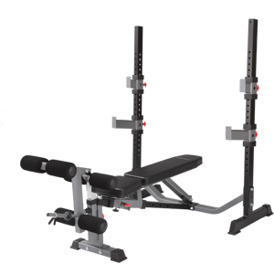 BodyCraft F609 Adjustable Flat, Incline & Decline Olympic Weight Bench