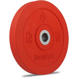 BodyMax Coloured Olympic Rubber Bumper Weight Plates 25kg