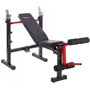 BodyMax CF342 Compact Folding Weight Bench CF342 Bench with Preacher + 90kg...