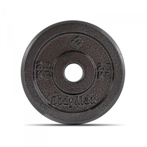 BodyMax Standard Cast Iron Weight Plates - Dark Grey 60kg Set