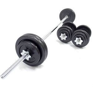 BodyMax Deluxe 50kg Hammertone Barbell/Dumbbell Set BodyMax Deluxe 50kg...