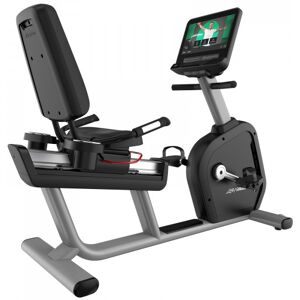 Life Fitness Integrity+ Recumbent Bike Arctic Silver 16â€�