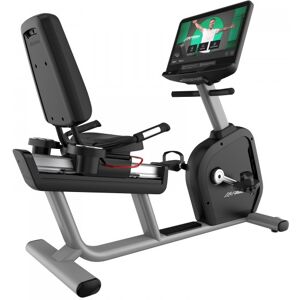 Life Fitness Integrity+ Recumbent Bike Arctic Silver 24