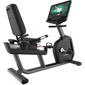 Life Fitness Integrity+ Recumbent Bike Titanium Storm 24