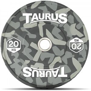 Taurus Camo Olympic Rubber Bumper Weight Plates 20 kg