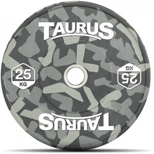 Taurus Camo Olympic Rubber Bumper Weight Plates 25 kg