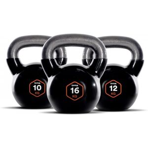 Taurus Vinyl Coated Kettlebells Set of 3 (10 - 16kg) Taurus Vinyl Coated Kettlebells Set of 3 (10 - 16kg)