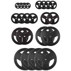 Taurus Premium Standard Cast Iron Weight Plates 225kg Set Taurus Premium Standard Cast Iron Weight Plates 225kg Set