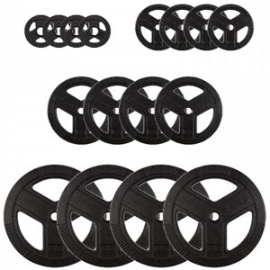 Taurus Premium Standard Cast Iron Weight Plates 75kg Set Taurus Premium Standard Cast Iron Weight Plates 75kg Set