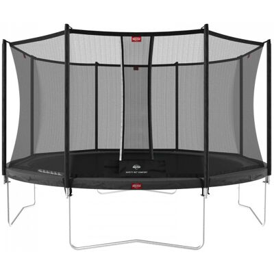 BERG Favorit Regular Trampoline With Safety Net Comfort 380cm Black BERG Favorit Regular Trampoline With Safety Net Comfort 380cm Black