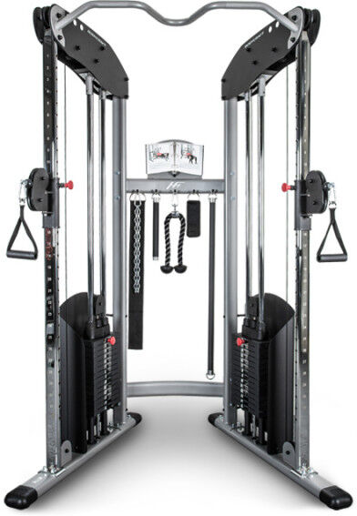 BodyCraft HFT Functional Trainer Cable Motion Gym with 2 x 200lbs Weight Stacks