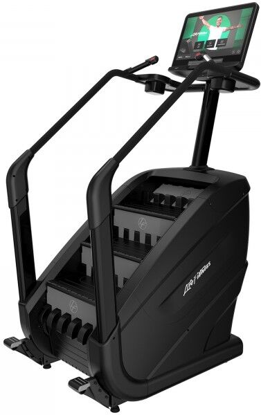 Life Fitness Integrity+ PowerMill Climber Black Onyx 24