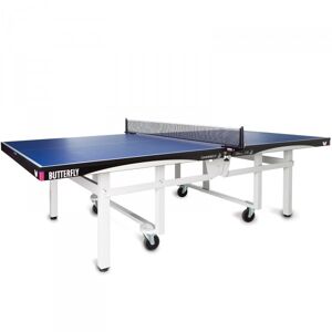 Butterfly Centrefold 25 Indoor Rollaway Table Tennis Table Blue