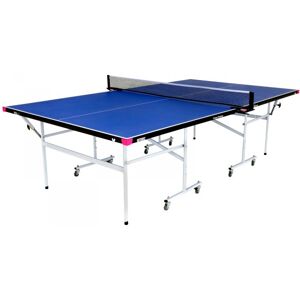 Butterfly Fitness 16 Indoor Rollaway Table Tennis Table Set Blue