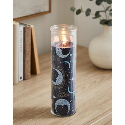 Something Different Blue Moon Phase Fig & Vanilla Candle - Something Different Blue Moon Phase Fig & Vanilla Candle -