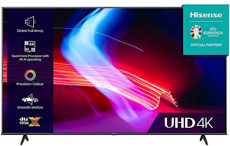 Hisense 50 50A6KTUK Smart 4K UHD HDR TV