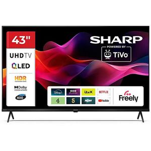 Sharp 43in Ultra HD Quantum Dot Tivo TV - Sharp 43in Ultra HD Quantum Dot Tivo TV -