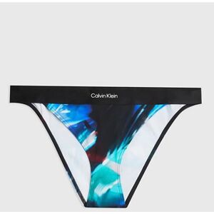 Calvin Klein Refined Bikini Bottoms Blue Print - - Size: L Blue Print L Calvin Klein Refined Bikini Bottoms Blue Print - - Size: L Blue Print L
