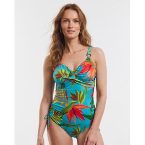 Fantasie Pichola Twist Front Swimsuit Aqua - - Size: 34D Aqua 34D Fantasie Pichola Twist Front Swimsuit Aqua - - Size: 34D Aqua 34D