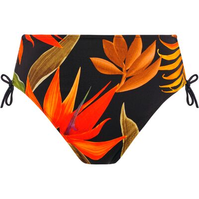 Fantasie Pichola Hi Waist Bikini Brief Black - - Size: M Black M Fantasie Pichola Hi Waist Bikini Brief Black - - Size: M Black M