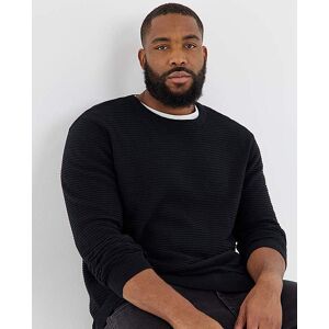 Jack & Jones Otto Knit Crew Neck - Black Black - - Size: 2XL(53) Black 2XL(53) male Jack & Jones Otto Knit Crew Neck - Black Black - - Size: 2XL(53) Black 2XL(53) male