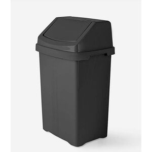 Wham Casa 25L Swing Bin Black Black - Black Wham Casa 25L Swing Bin Black Black - Black
