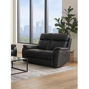 Aspire Kingsmere Power Recliner 2 Seater Black - Black Aspire Kingsmere Power Recliner 2 Seater Black - Black