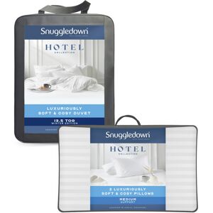 Snuggledown Luxurious Hotel 13.5 Tog Winter Duvet - Duvet and Pillow Set Snuggledown Luxurious Hotel 13.5 Tog Winter Duvet - Duvet and Pillow Set